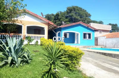Maravilhosa chácara, 2 casas, 3 dorm, suite piscina,  área gourmet,