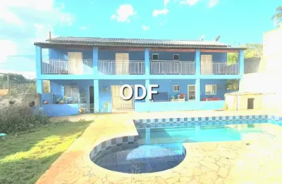 Mini chácara campo limpo pta, pau arcado,  piscina, salão de festa, portão eletrônico.