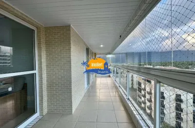 Apartamento à venda no centro de bertioga-sp-100 mts da praia, com 3 quartos, 1 suíte e 2 vagas de garagem!