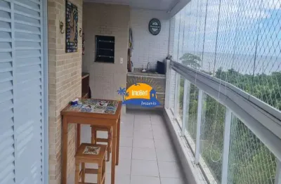 Apartamento à venda em bertioga-sp, no bairro indaiá: 2 quartos, 1 suíte, 2 salas, 2 banheiros, 2 vagas de garagem, 80m² de área.