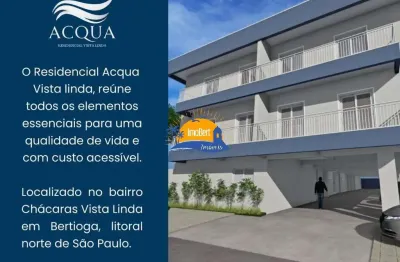 Apartamento à venda em bertioga-sp: 2 quartos, 1 sala, 1 banheiro e 1 vaga de garagem!