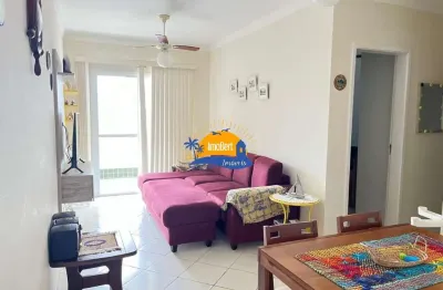 Apartamento à venda na quadra da praia no centro de bertioga-sp: 2 quartos, 1 suíte, 1 sala, 2 banheiros, 2 vagas de garagem - centro, 73m²