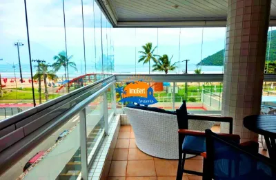 Apartamento à venda em bertioga-sp: frente ao mar - 3 quartos, sendo 1 suíte -2 vagas cobertas - 95,58 m² de área util