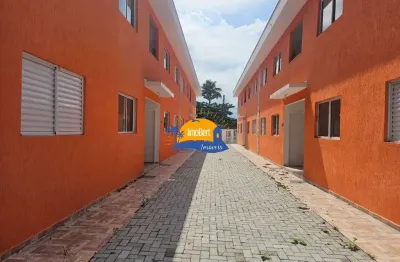 Casa de condomínio à venda em bertioga-sp, bairro indaiá: 2 quartos, 1 sala, 1 banheiro, 1 vaga de garagem, 52m² área.