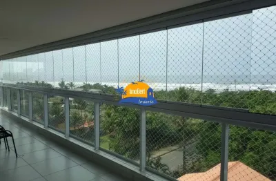 Apartamento à venda em bertioga-sp, maitinga: vista frontal para o mar, 3 quartos, 1 suíte, 2 salas, 2 vagas. venha conferir!