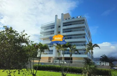 Apartamento à venda em indaiá, bertioga-sp: condominio frente ao mar! 2 quartos 2 salas, 2 banheiros, 1 vaga de garagem. areá de 83,00 m².