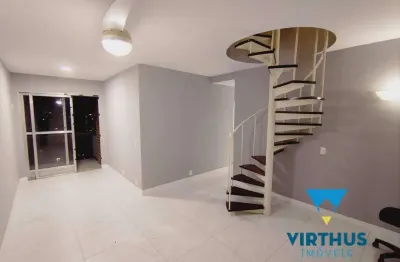 Jacarepaguá - cobertura duplex - terraço c/ churrasqueira - vista incrível