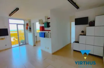 Barra da tijuca - pontões, apartamento 2 quartos - vista frontal mar