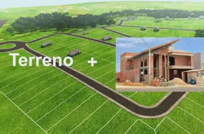 Compre sua chácara na planta conosco de alvenaria com piscina 100% pronta