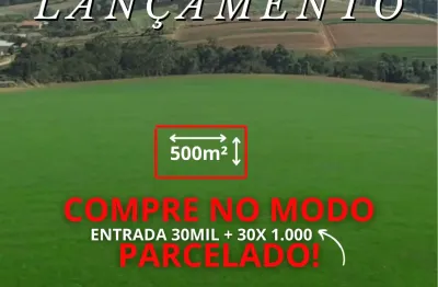L1- lotes de 500m² por apenas 55mil a vista venha para cotia ótimod lotrd com vista incriveis!