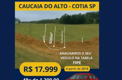 L1 - 6km km do centro comercial de caucaia do alto, apenas 500m do asfalto.