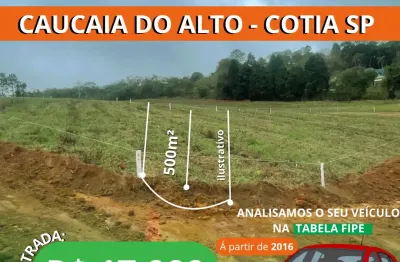 Terreno com entrada facilitada e parcelas que cabem no bolso