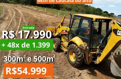 Temos lotes com melhores preços - apenas 500m do asfalto bem localizados