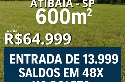 He atibaia: agora você pode ter um terrenão aqui! condições especiais de pagamento!