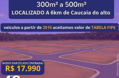 Terreno à venda na Rua Antonio Carlos Pires, 6127, Recreio Topázio (Caucaia do Alto), Cotia