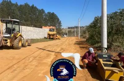 Ibiúna – lote fechado 600m², 1,4km do asfalto, perto de escola e mercado