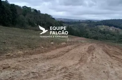 He novos terrenos para chácaras! 500m²planos e facilitados!