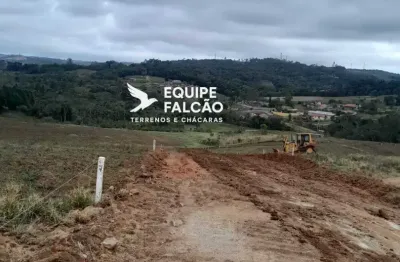He novos terrenos para chácaras! 500m²planos e facilitados!