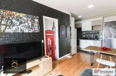 Apartamento com 1 dormitório à venda, 33 m² por r$ 300.000,00 - brás - são paulo/sp