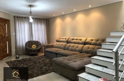 Sobrado com 3 dormitórios à venda, 180 m² por r$ 890.000,00 - vila ema - são paulo/sp
