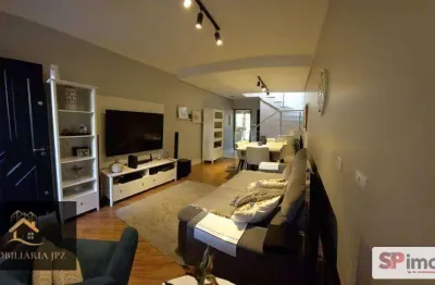 Sobrado com 3 dormitórios à venda, 125 m² por r$ 570.000,00 - vila industrial - são paulo/sp