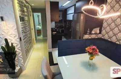 Apartamento com 2 dormitórios à venda, 50 m² por r$ 375.000,00 - chácara califórnia - são paulo/sp