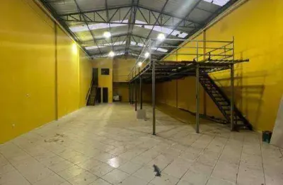 Galpão para alugar, 300 m² por r$ 6.000,00/mês - vila nova curuçá - são paulo/sp