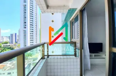Flat mobiliado para locação – edf. baía de mesquita residence, boa viagem