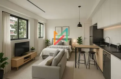 Edifício studio praça do parnamirim – 30,45 m² – 1 quarto – parnamirim / re