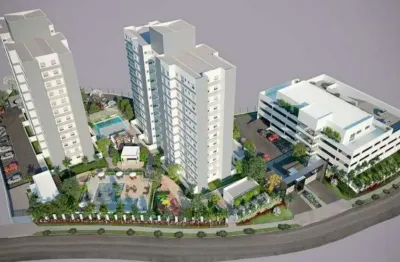 Porto nobre vende apartamento de 2 dormitórios, sendo 1 suíte, com varanda