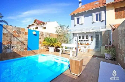 Casa condominio para venda - 146.49m², 4 dormitórios, sendo 1 suites, 2 vagas - alto petrópolis