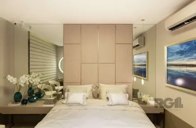 Apartamento com 3 suítes, vaga de garagem, churrasqueira - 137m² no bairro praia de belas, porto alegre/rs