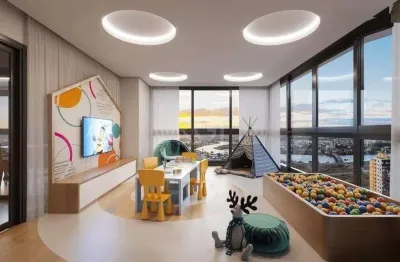Apartamento para venda - 92.82m², 2 dormitórios, sendo 2 suites, 1 vaga - centro