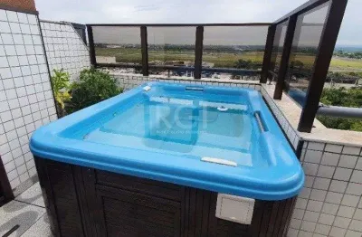 Cobertura para venda - 140.15m², 2 dormitórios, sendo 1 suites, 4 vagas - jardim lindóia