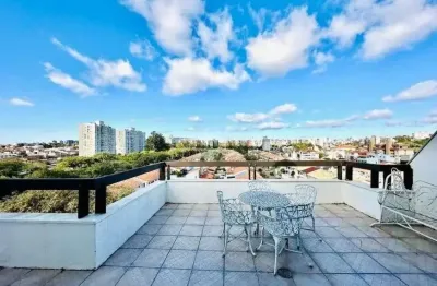 Cobertura com 3 dorm 194 m² privativos 2 vagas individuais - jardim lindóia