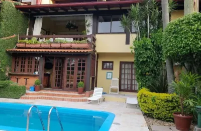 Casa condominio para venda - 451m², 5 dormitórios, sendo 3 suites, 4 vagas - santa tereza