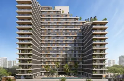 Apartamento tipo studio na planta com 1 quarto, 1 banheiro e 1 vaga em torres.