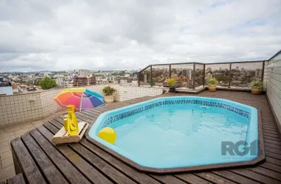 Cobertura no jardim planalto, de 3 dormitórios e 2 vagas com 260m²