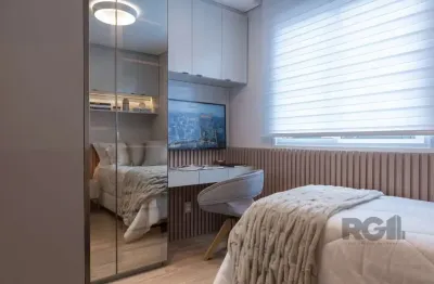 Apartamento com 2 quartos, suíte, churrasqueira - 56m² no bairro são joão,poa/rs