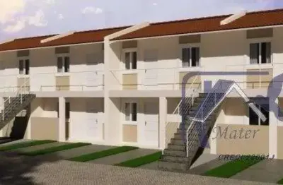 Casa para venda - 49.62m², 2 dormitórios, 1 vaga - aberta dos morros