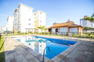 Apartamento com 2 dormitórios e 1 vaga de garagem no Bairro Humaitá