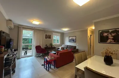 Apartamento garden com pátio gigante. infra completa, a 5 min do iguatemi.