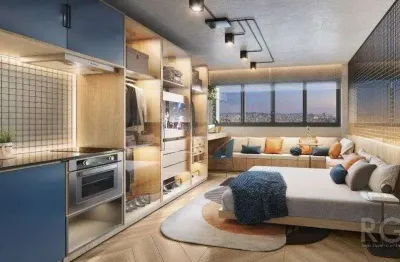 Loft com 27,69m² localizado na rua josé do patrocínio, próximo a todos os recursos da cidade baixa