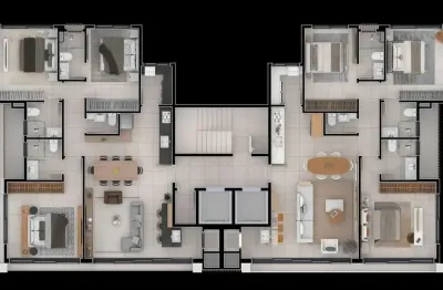 Apartamento com 3 quartos à venda na Avenida Benjamin Constant, --, Centro, Torres