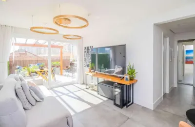 Apartamento garden semi-mobiliado e decorado no bairro jardim lindóia