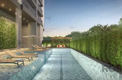Apartamento com 2 quartos, 1 suíte, vaga coberta no bairro higienópolis, poa/rs