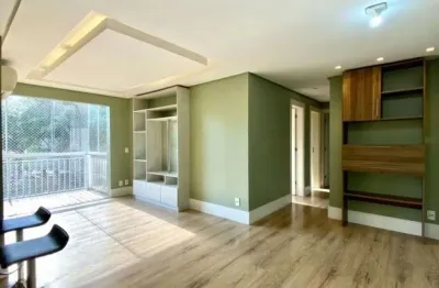 Apartamento com3 dormitórios,1 suíte, semi mobiliado e com vaga