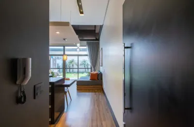 Apartamento Garden/Loft, 1 quarto, 1 vaga - Bairro Cidade Baixa