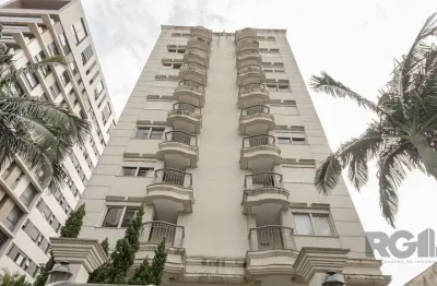 Apartamento de um quarto, suíte e uma vaga de garagem no bairro menino deus em porto alegre.