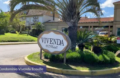 Casa em condominio com 4 dormitórios e duas vagas cobertas no &#34;vivenda ecoville&#34;